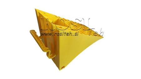 KUNSTSTOFFKEIL HOMOLOGIERT DIN 76051/E53 6.500 Kg