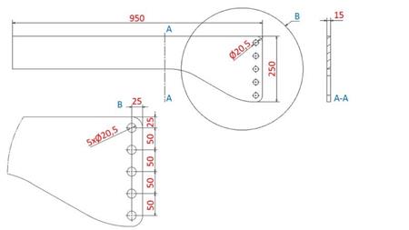 MONTARE UNIVERSALĂ (900mm) HIDRAULICĂ FRONTALĂ PENTRU TRACTOR 1500kg