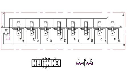 VALVOLA IDRAULICA 8xPC70 + 2X JOYSTICK