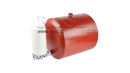 METALLTANK 20 LITER RUNDER DURCHMESSER 300mm - HÖHE 340mm MIT FILTER