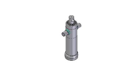 2034F -TELESCOPIC ZYLINDER STANDARD/LOCH 3 STUFEN HUB 790 DURCHMESSER 95