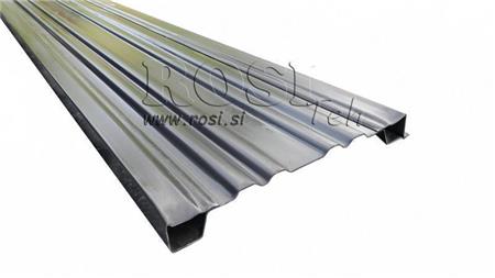 PANNELLO LATERALE PER RIMORCHIO RIBALTABILE 2 MET. - ALTEZZA 400 mm