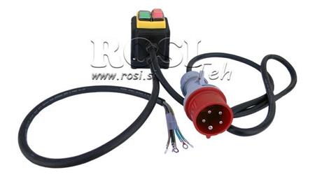 PLUGG MED KABEL PÅ/AV 3 FASE (5POLE) 400V