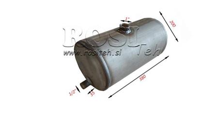 ÖLTANK AUS BLECH 11lit fi210-350mm