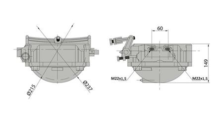 CULLA PER CILINDRO TELESCOPICO - MEILLER KIPPER