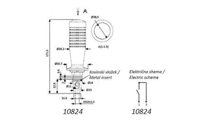 REMOTE LEVER JOYSTICK - 1 BUTTON