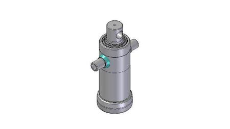 3032F -TELESCOPIC ZYLINDER STANDARD/LOCH 3 STUFEN HUB 683 DURCHMESSER 112