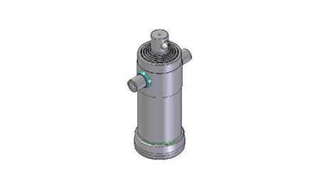 3053F -TELESKOPZYLINDER STANDARD/LOCH 5 STUFEN HUB 1480 FI 152