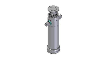 3067S -TELESCOPIC ZYLINDER STANDARD/KUGEL 4 STUFEN HUB 1390 DURCHMESSER 112