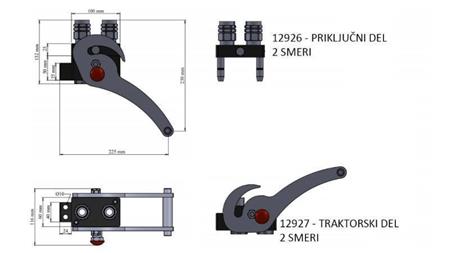 RACCORDO MULTI-FASTER 2 vie BSP1/2 COMPLETO NUOVO TIPO