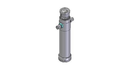 4024S -TELESCOPIC ZYLINDER STANDARD/KUGEL 2 STUFEN HUB 795 DURCHMESSER 106