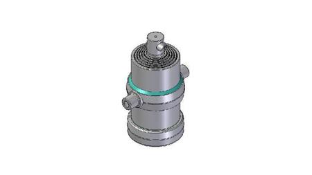4059F -CILINDRU TELESCOPIC STANDARD/GAURĂ 6 ETAPE CUSCĂ 1810 FI 190