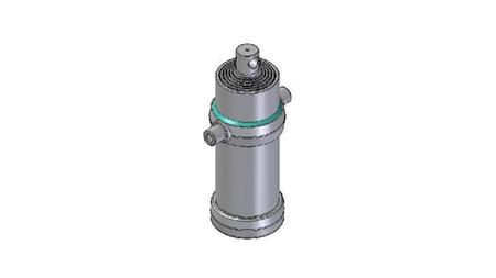 4063F -TELESCOPISKAIS CILINDRS STANDARTS/CAURUMS 6 POSMI CEĻŠ 3405 DIAMETRS 190