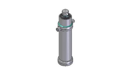 4090F -TELESKOPZYLINDER STANDARD/LOCH 4 STUFEN HUB 2510 FI 170