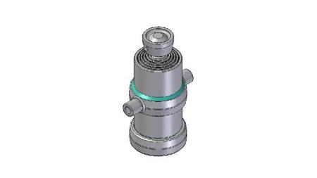 5000S -TELESCOPIC CYLINDER STANDARD/BALL 5 STAGES STROKE 1295 DIAMETER 170