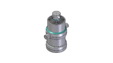 5005F -TELESCOPIC Sylinder STANDARD/HULL 5 TRIN SLAG 1275 FI 190