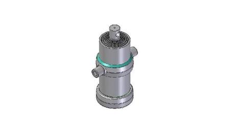 6021F -TELESCOPIC Sylinder STANDARD/HULL 6 TRIN SLAG 1765 FI 170