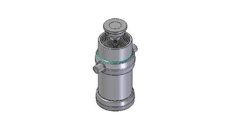 6053S -TELESCOPIC CYLINDER STANDARD/BALL 6 STUFEN HUB 2175 DURCHMESSER 215
