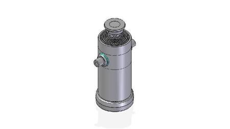 7036S -TELESCOPISK SYLINDER STANDARD/KULE 7 TRINN REISE 3112 DIAMETER 240