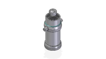 7054S -TELESCOPIC CYLINDER STANDARD/BALL 7 STUFEN HUB 2905 DURCHMESSER 215