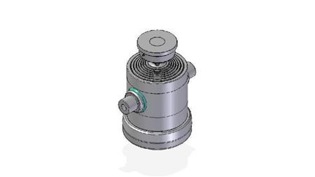 7061S -TELESCOPIC CYLINDER STANDARD/BALL 7 STUFEN HUB 1687 DURCHMESSER 270