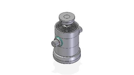 7062S -TELESCOPIC CYLINDER STANDARD/BALL 7 STUFEN HUB 1912 DURCHMESSER 270