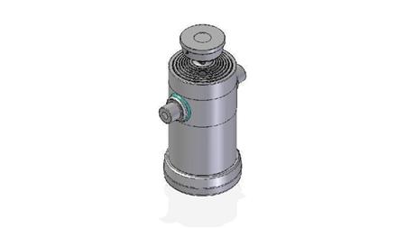 7065S -TELESCOPIC ZYLINDER STANDARD/KUGEL 7 STUFEN HUBLÄNGE 2752 DURCHMESSER 270