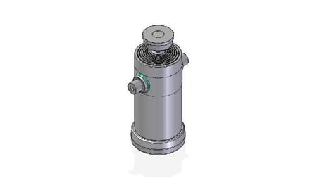 7067S -TELESCOPIC CYLINDER STANDARD/BALL 7 STUFEN HUB 3242 DURCHMESSER 270