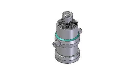 8005S -TELESCOPISKAIS CILINDRS STANDARTS/BOLA 8 POSMI CEĻŠ 2060 DIAMETRS 190