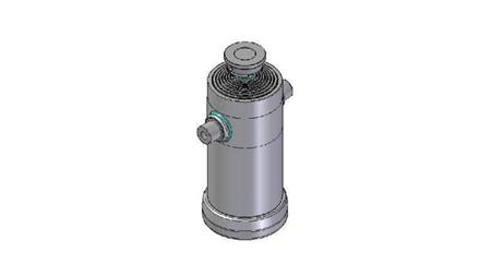 8036S -TELESCOPISKAIS CILINDRS STANDARTS/BOLA 8 POSMI STROKE 3500 DIAMETRS 270