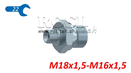 HYDRAULIK REDUZIER BSP M18x1,5-M16x1,5