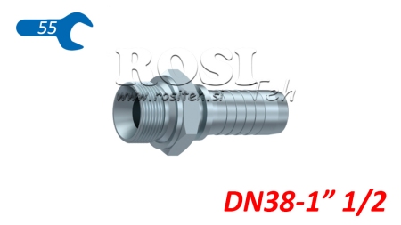 HYDRAULISK FORBINDELSE BSP HANN DN38-1 1/2