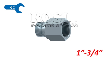 HYDRAULIK ADAPTER MÄNNLICH-WEIBLICH 1-3/4