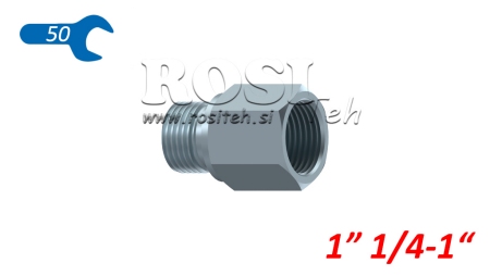 HYDRAULIK ADAPTER MÄNNLICH-WEIBLICH 11/4-1