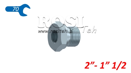 HYDRAULIC ADAPTER MALE-FEMALE 2- 1 1/2