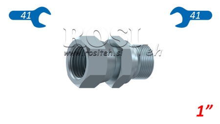 HYDRAULISCHE DOPPELSCHRAUBE- DREHENDE MUTTER 1