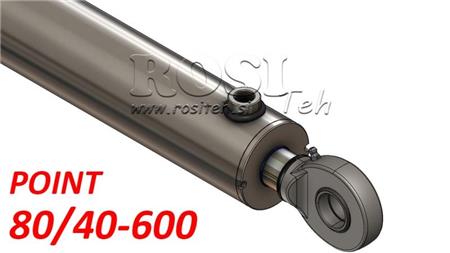 HYDRAULIKZYLINDER POINT 80/40-600