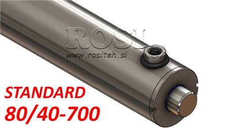 HYDRAULISK CYLINDER STANDARD 80/40-700