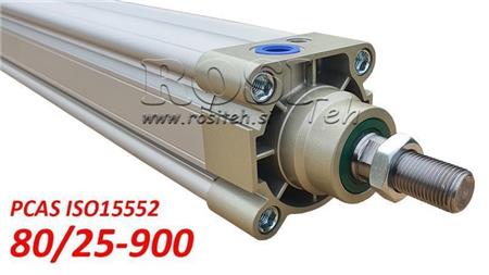 PNEUMATIKUS HENGER PCAS 80/25-900 BE ISO15552