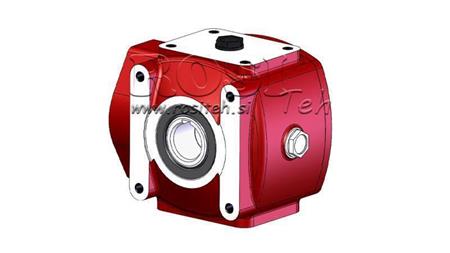 ÜBERSETZUNGSGETRIEBE - REDUKTOR RT45 FÜR HYDROMOTOR MP/MR verhältnis 1,9:1