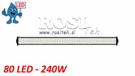 LED RADNA SVJETLOST - SVJETLOST 80 LED 240W 12V-24V KOMBO 106CM MEGA