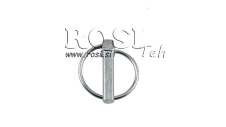 SIKKERHETSRUND KLIPS 6 mm (10 STK)