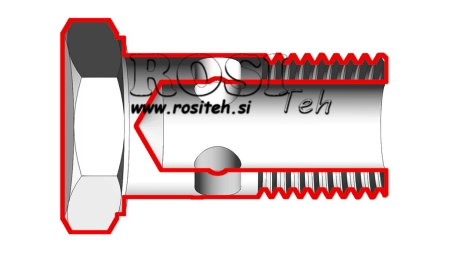 HYDRAULIK HOHLSCHRAUBE 5/8