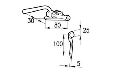 LATCH CLOSURE TYPE ANELLO