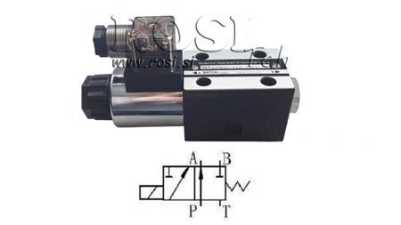 VANNE ÉLECTROMAGNÉTIQUE HYDRAULIQUE CETOP 3 12/24/230V N41A