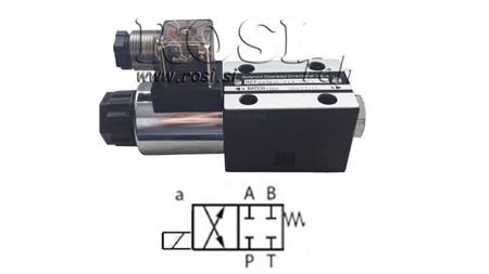 HYDRAULISCHES ELEKTROMAGNETISCHES VENTIL CETOP 3 12/24/230V 1A