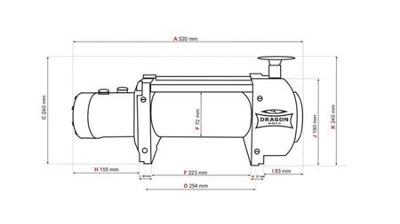 HYDRAULICKÝ NAVIJÁK DWHI 15000 HD - 6803 kg