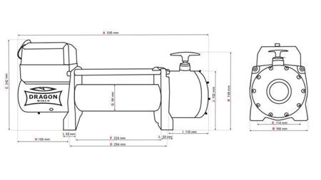 24 V ELEKTRIČNO VITLO DWT 14000 HD - 6350 kg