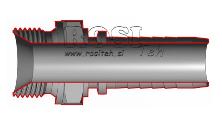 HYDRAULICZNE POŁĄCZENIE BSP MĘSKIE DN6-1/2