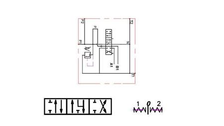 HYDRAULIC VALVE 1xP80 + HYDRAULIC MOTOR D1